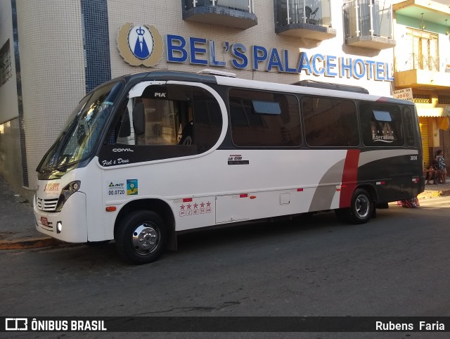 Sudeste Transporte e Turismo 3800 na cidade de Aparecida, São Paulo, Brasil, por Rubens  Faria. ID da foto: 7146237.