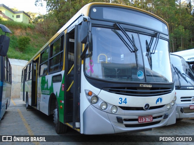 Viação Dedo de Deus 34 na cidade de Teresópolis, Rio de Janeiro, Brasil, por PEDRO COUTO. Número da foto: #7146062.