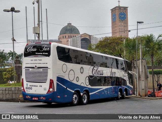 Class Tur 8800 na cidade de Aparecida, São Paulo, Brasil, por Vicente de Paulo Alves. Número da foto: #7146893.