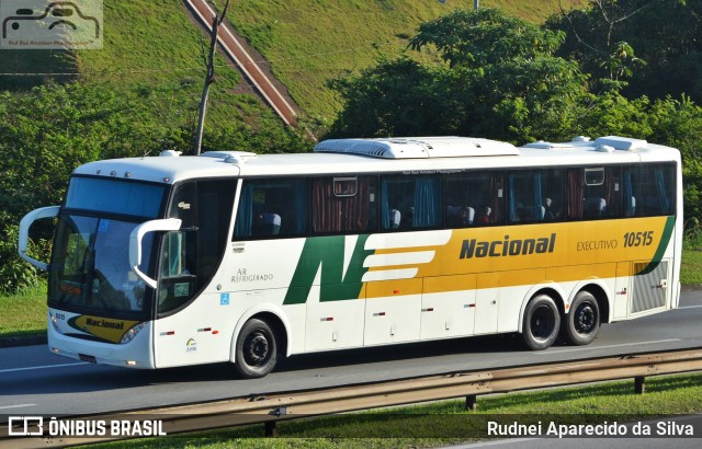 Viação Nacional 10515 na cidade de Santa Isabel, São Paulo, Brasil, por Rudnei Aparecido da Silva. Número da foto: #7147814.