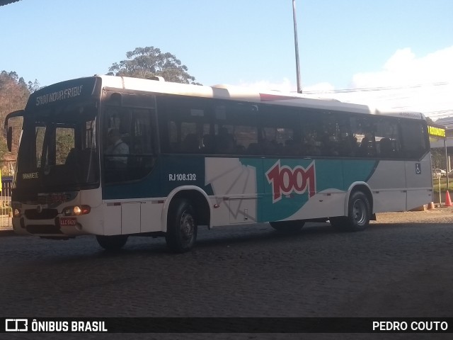 Auto Viação 1001 RJ 108.132 na cidade de Nova Friburgo, Rio de Janeiro, Brasil, por PEDRO COUTO. ID da foto: 7149827.