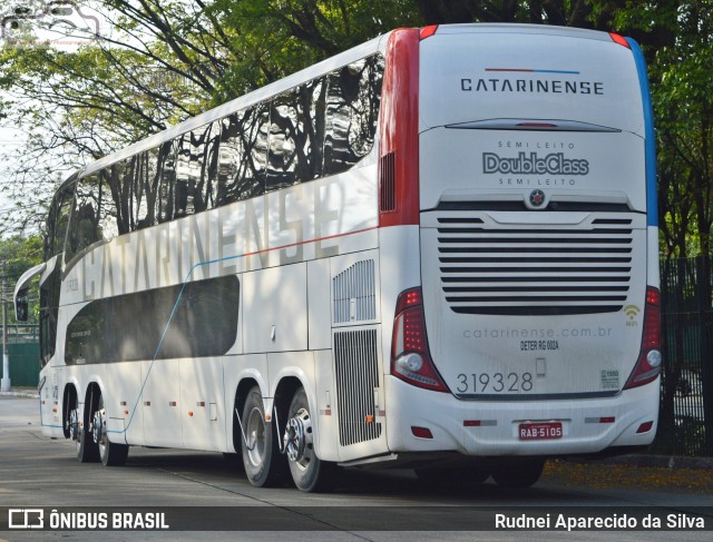 Auto Viação Catarinense 319328 na cidade de São Paulo, São Paulo, Brasil, por Rudnei Aparecido da Silva. Número da foto: #7150859.