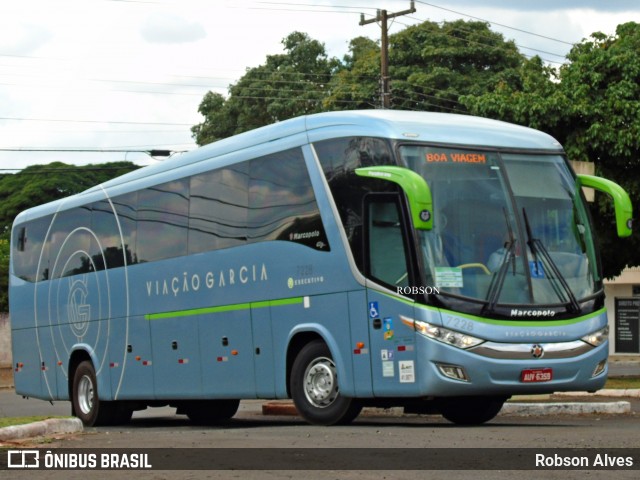 Viação Garcia 7228 na cidade de Paranavaí, Paraná, Brasil, por Robson Alves. ID da foto: 7149857.