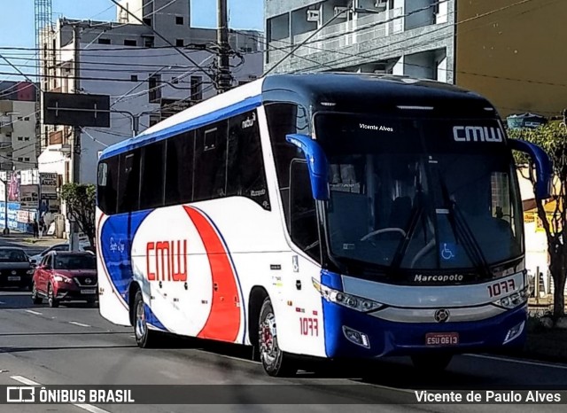 CMW Transportes 1077 na cidade de Aparecida, São Paulo, Brasil, por Vicente de Paulo Alves. Número da foto: #7149807.