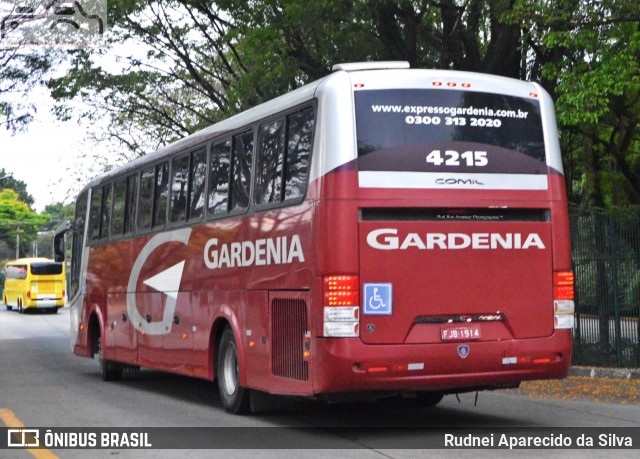 Expresso Gardenia 4215 na cidade de São Paulo, São Paulo, Brasil, por Rudnei Aparecido da Silva. ID da foto: 7150738.