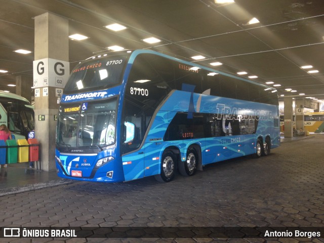Transnorte - Transporte e Turismo Norte de Minas 87700 na cidade de Belo Horizonte, Minas Gerais, Brasil, por Antonio Borges. Número da foto: #7150566.