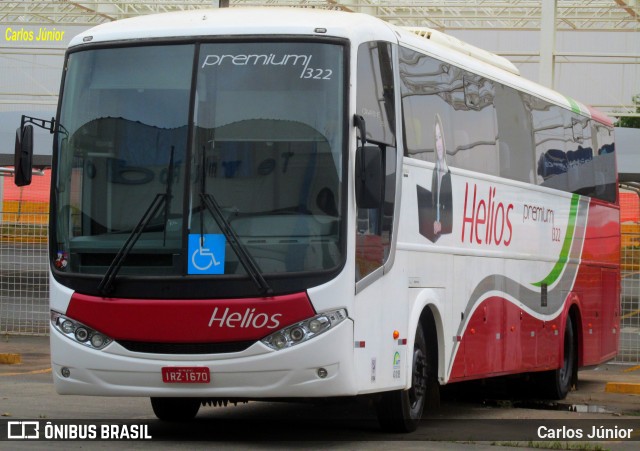 Helios Coletivos e Cargas 322 na cidade de Goiânia, Goiás, Brasil, por Carlos Júnior. Número da foto: #7149762.