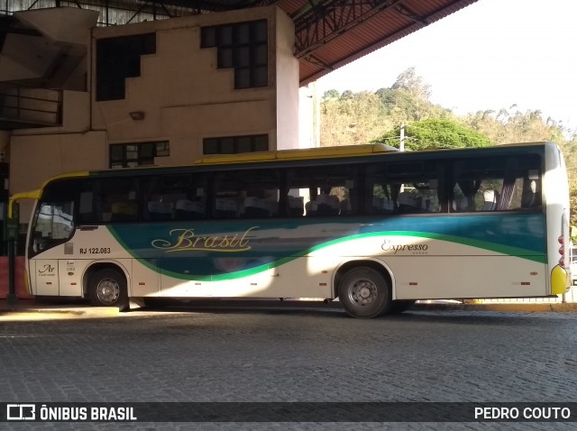 Brasil SA Transporte e Turismo RJ 122.083 na cidade de Nova Friburgo, Rio de Janeiro, Brasil, por PEDRO COUTO. Número da foto: #7149831.