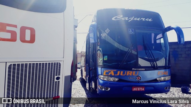 Expresso Cajuru 2340 na cidade de Carmo do Cajuru, Minas Gerais, Brasil, por Marcus Vinicius Lara Silva. ID da foto: 7148317.