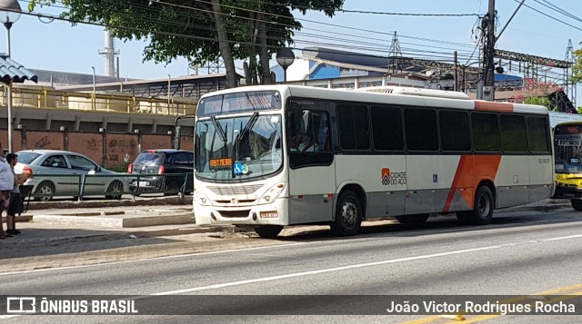 Viação Cidade do Aço RJ 174.171 na cidade de Volta Redonda, Rio de Janeiro, Brasil, por João Victor Rodrigues Rocha. Número da foto: #7149710.