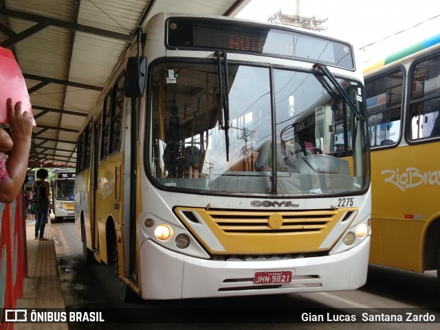 Auto Viação Floresta 2275 na cidade de Rio Branco, Acre, Brasil, por Gian Lucas  Santana Zardo. ID da foto: 7150632.