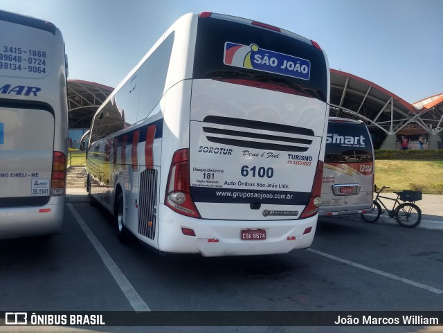 São João Votorantim - Sorotur Turismo 6100 na cidade de Aparecida, São Paulo, Brasil, por João Marcos William. Número da foto: #7150707.