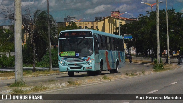 Auto Viação Dragão do Mar 42101 na cidade de Fortaleza, Ceará, Brasil, por Yuri Ferreira Marinho. ID da foto: 7148601.