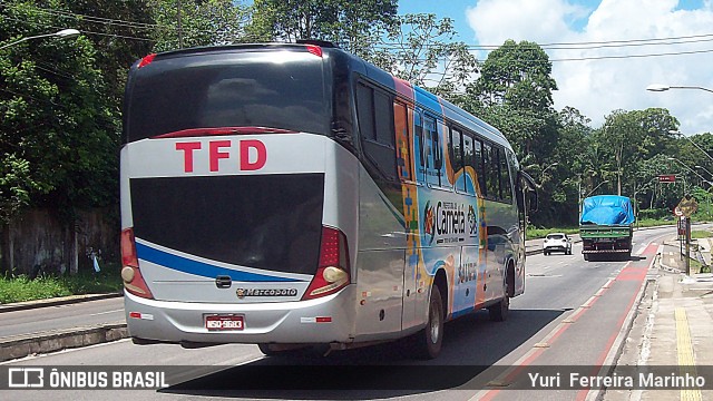 Ônibus Particulares NSQ9683 na cidade de Belém, Pará, Brasil, por Yuri Ferreira Marinho. Número da foto: #7148552.