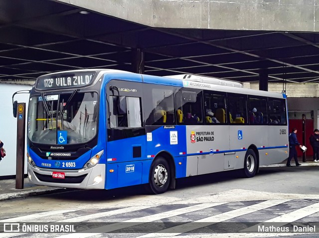 Transcooper > Norte Buss 2 6503 na cidade de São Paulo, São Paulo, Brasil, por Matheus  Daniel. ID da foto: 7150361.