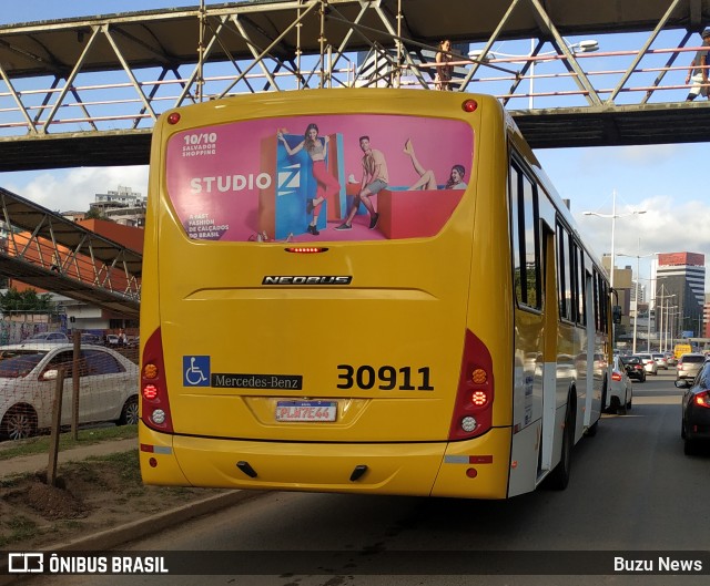 Plataforma Transportes 30911 na cidade de Salvador, Bahia, Brasil, por Buzu News. ID da foto: 7149902.