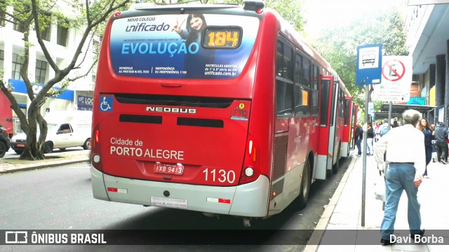 Trevo Transportes Coletivos 1130 na cidade de Porto Alegre, Rio Grande do Sul, Brasil, por Davi Borba. ID da foto: 7148707.