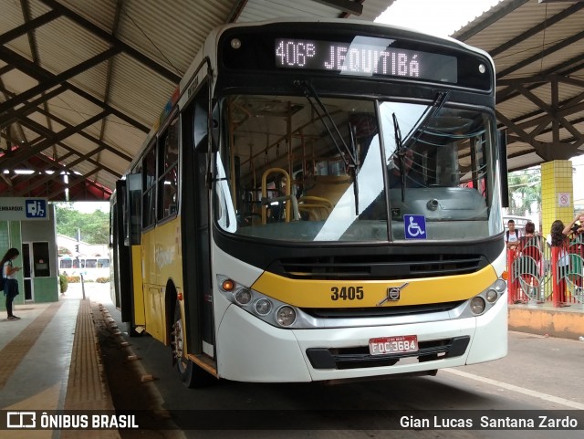 Empresa de Transporte São Judas Tadeu 3405 na cidade de Rio Branco, Acre, Brasil, por Gian Lucas  Santana Zardo. Número da foto: #7150686.