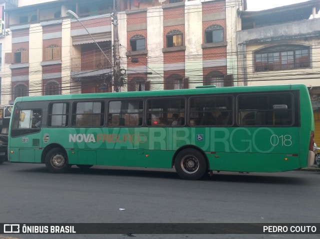 FAOL - Friburgo Auto Ônibus 018 na cidade de Nova Friburgo, Rio de Janeiro, Brasil, por PEDRO COUTO. ID da foto: 7149850.