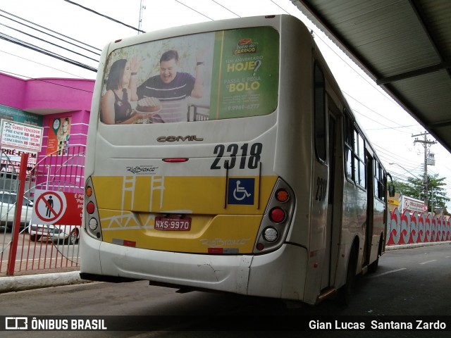 Auto Viação Floresta 2318 na cidade de Rio Branco, Acre, Brasil, por Gian Lucas  Santana Zardo. ID da foto: 7150606.