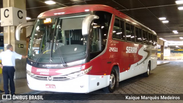Viação Serro 24511 na cidade de Belo Horizonte, Minas Gerais, Brasil, por Kaique Marquês Medeiros . Número da foto: #7148628.