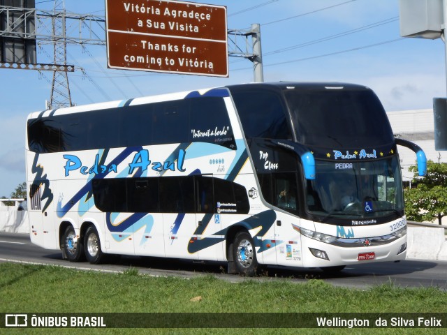 Pedra Azul Turismo 32000 na cidade de Vitória, Espírito Santo, Brasil, por Wellington  da Silva Felix. ID da foto: 7153062.