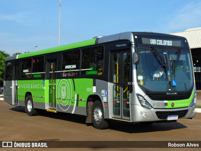 Viação Garcia 81015 na cidade de Maringá, Paraná, Brasil, por Robson Alves. Número da foto: #7152545.