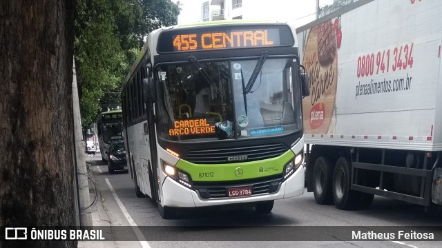 Viação Verdun B71012 na cidade de Rio de Janeiro, Rio de Janeiro, Brasil, por Matheus Feitosa . ID da foto: 7151522.