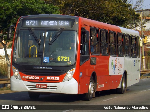 Viação Novo Retiro 88229 na cidade de Belo Horizonte, Minas Gerais, Brasil, por Adão Raimundo Marcelino. Número da foto: #7153344.