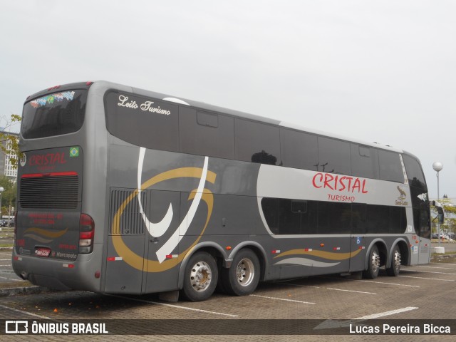 Cristal Turismo e Transporte 1100 na cidade de Porto Alegre, Rio Grande do Sul, Brasil, por Lucas Pereira Bicca. ID da foto: 7152834.