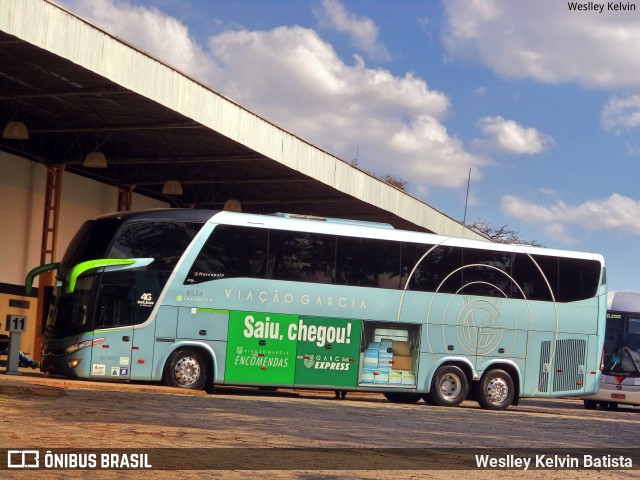 Viação Garcia 8534 na cidade de Itapetininga, São Paulo, Brasil, por Weslley Kelvin Batista. Número da foto: #7151950.