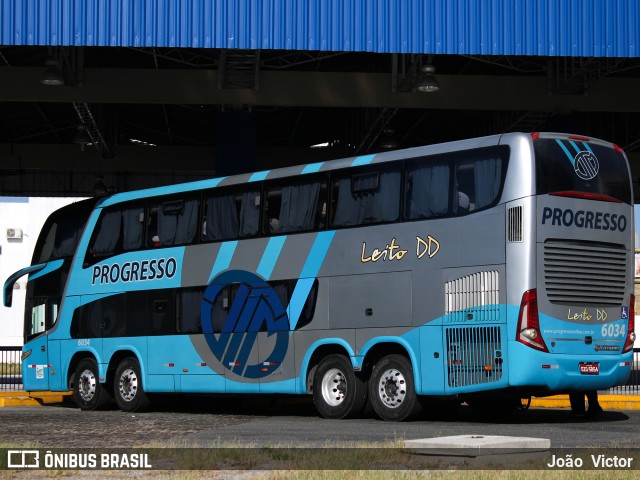 Auto Viação Progresso 6034 na cidade de Petrolina, Pernambuco, Brasil, por João Victor. ID da foto: 7153604.