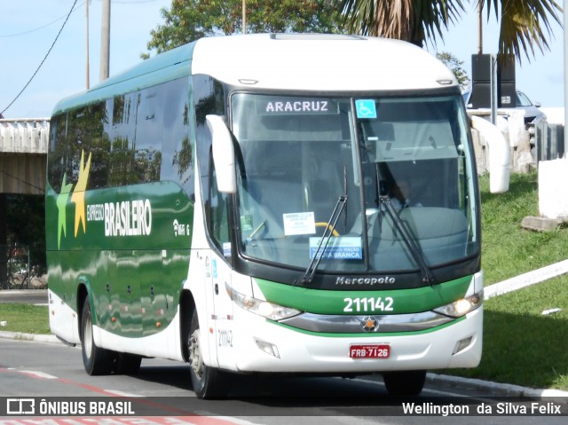 Expresso Brasileiro 211142 na cidade de Vitória, Espírito Santo, Brasil, por Wellington  da Silva Felix. ID da foto: 7153050.