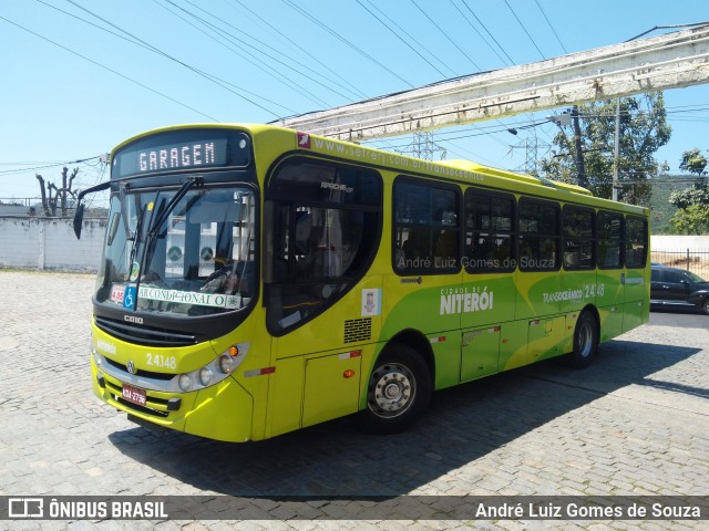 Viação Fortaleza 2.4.148 na cidade de Niterói, Rio de Janeiro, Brasil, por André Luiz Gomes de Souza. Número da foto: #7152736.