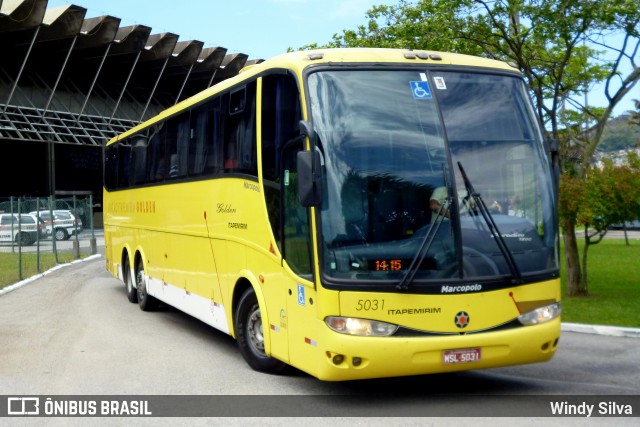 Viação Itapemirim 5031 na cidade de Florianópolis, Santa Catarina, Brasil, por Windy Silva. ID da foto: 7152166.