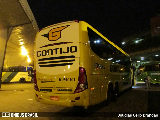 Empresa Gontijo de Transportes 10900 na cidade de Belo Horizonte, Minas Gerais, Brasil, por Douglas Célio Brandao. ID da foto: 7151910.