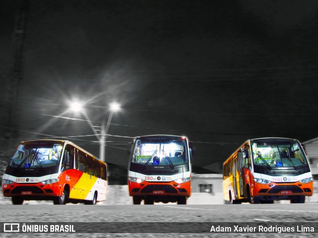 Viação Piracicabana Praia Grande 2800 na cidade de Praia Grande, São Paulo, Brasil, por Adam Xavier Rodrigues Lima. Número da foto: #7152074.