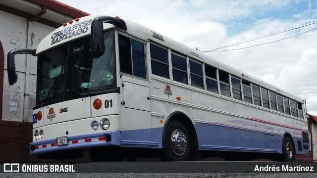 Transportes Serrano S.A. 01 na cidade de Cartago, Cartago, Costa Rica, por Andrés Martínez Rodríguez. ID da foto: 7152912.