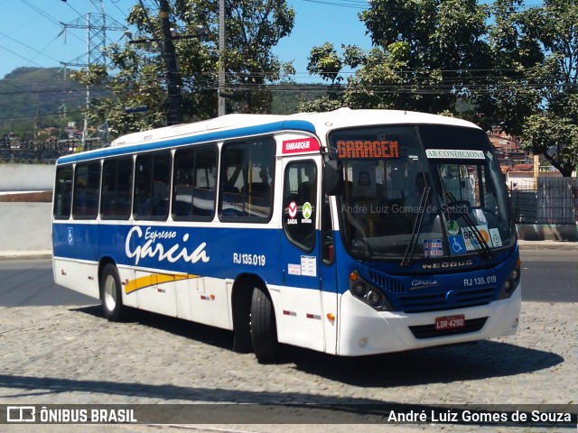 Expresso Garcia RJ 135.019 na cidade de Niterói, Rio de Janeiro, Brasil, por André Luiz Gomes de Souza. ID da foto: 7152803.