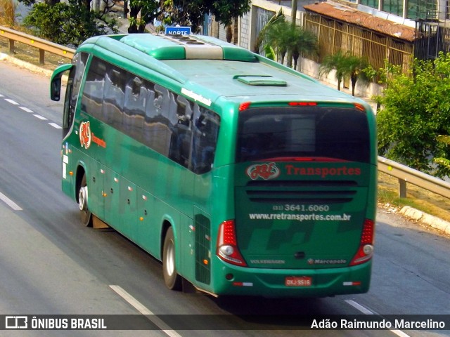 RRE Transportes 9516 na cidade de Belo Horizonte, Minas Gerais, Brasil, por Adão Raimundo Marcelino. Número da foto: #7155976.