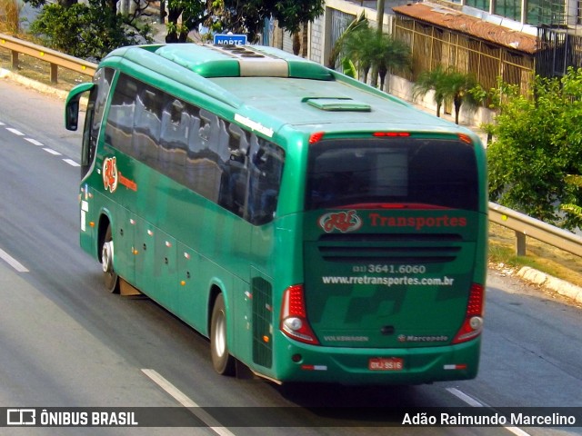 RRE Transportes 9516 na cidade de Belo Horizonte, Minas Gerais, Brasil, por Adão Raimundo Marcelino. ID da foto: 7155976.