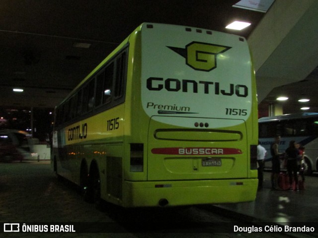 Empresa Gontijo de Transportes 11515 na cidade de Belo Horizonte, Minas Gerais, Brasil, por Douglas Célio Brandao. ID da foto: 7155053.