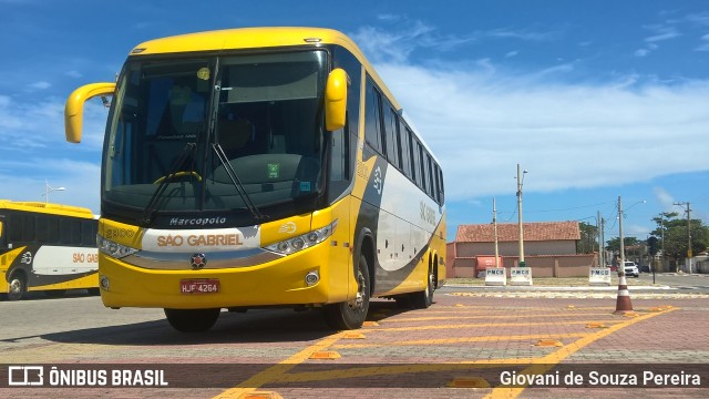 Viação São Gabriel 2800 na cidade de Conceição da Barra, Espírito Santo, Brasil, por Giovani de Souza Pereira. ID da foto: 7154015.