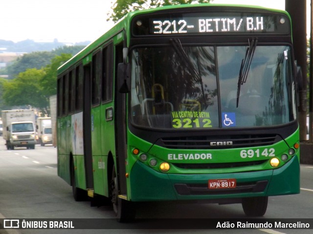 Viação Santa Edwiges 69142 na cidade de Belo Horizonte, Minas Gerais, Brasil, por Adão Raimundo Marcelino. Número da foto: #7155952.