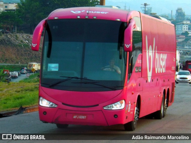 Cometinha - Viação Marvin 6087 na cidade de Belo Horizonte, Minas Gerais, Brasil, por Adão Raimundo Marcelino. ID da foto: 7156010.