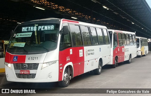 Allibus Transportes 4 5211 na cidade de São Paulo, São Paulo, Brasil, por Felipe Goncalves do Vale. Número da foto: #7154088.