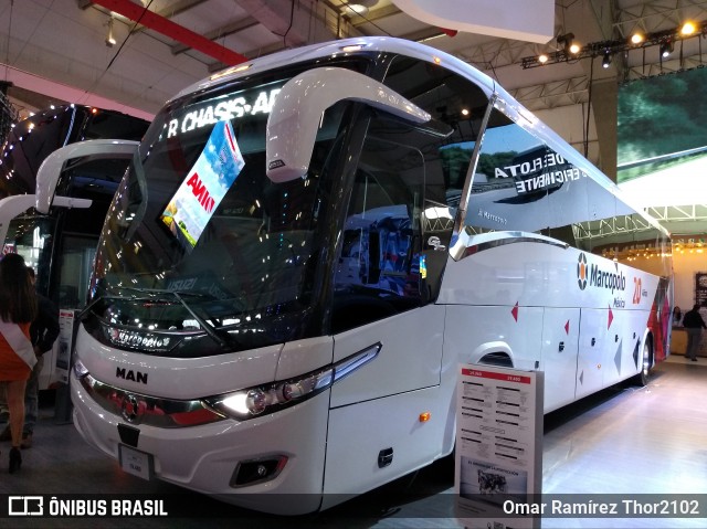 Volkswagen Ônibus e Caminhões - MAN Latin America RR2 CO 19.480 - PARADISO NEW G7 1200 - EXPO ANPACT 2019 na cidade de Puebla, Puebla, México, por Omar Ramírez Thor2102. Número da foto: #7155316.