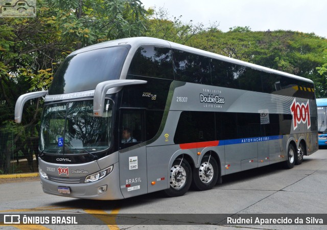 Auto Viação 1001 218307 na cidade de São Paulo, São Paulo, Brasil, por Rudnei Aparecido da Silva. ID da foto: 7155394.