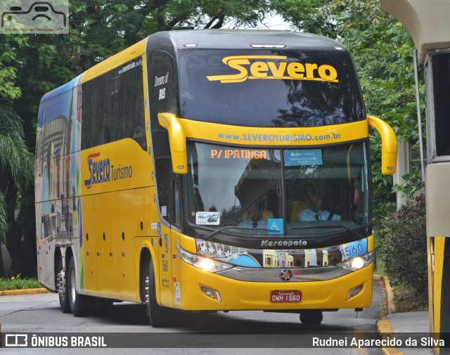 Severo Turismo 1560 na cidade de São Paulo, São Paulo, Brasil, por Rudnei Aparecido da Silva. Número da foto: #7156469.