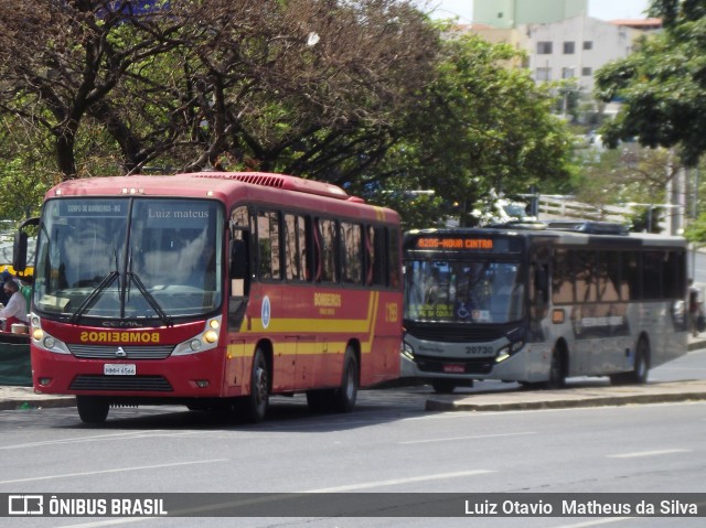 Corpo de Bombeiros 6566 na cidade de Belo Horizonte, Minas Gerais, Brasil, por Luiz Otavio Matheus da Silva. ID da foto: 7155986.